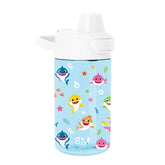 Summit Kids Plastic Water Bottle with Simple Flip Straw Lid