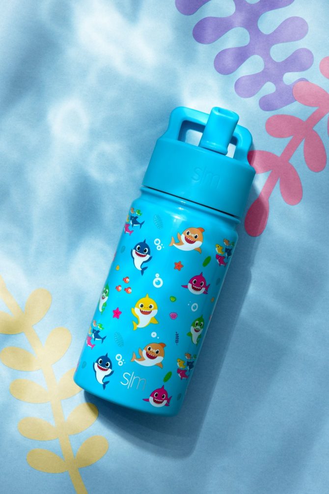 Summit Kids Water Bottle with Straw Lid