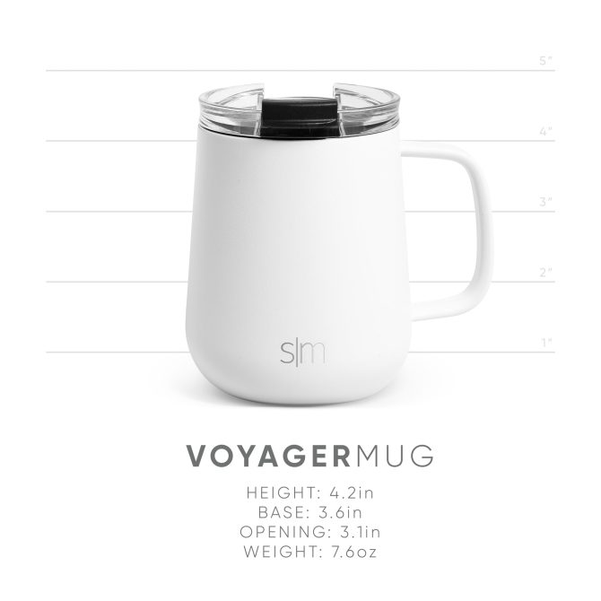 Voyager Coffee Mug with Handle - 12 oz