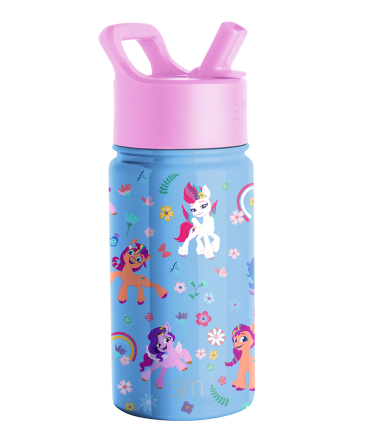 Summit Kids Water Bottle with Straw Lid