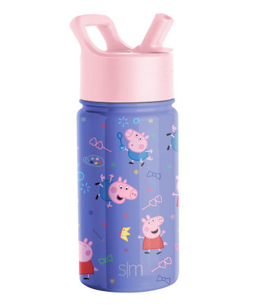 Summit Kids Water Bottle with Straw Lid