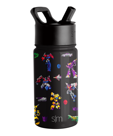 Summit Kids Water Bottle with Straw Lid