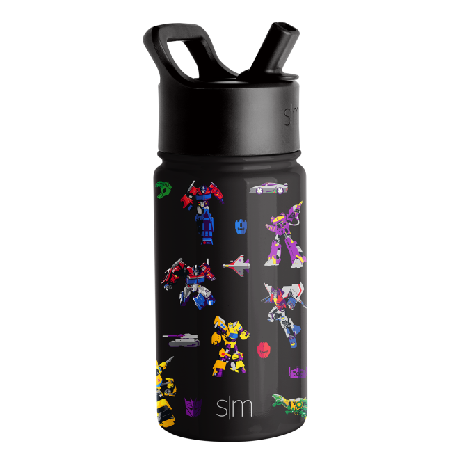 Summit Kids Water Bottle with Straw Lid