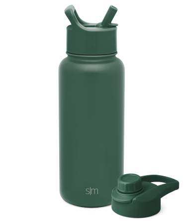 Summit Water Bottle with Straw Lid and Chug Lid