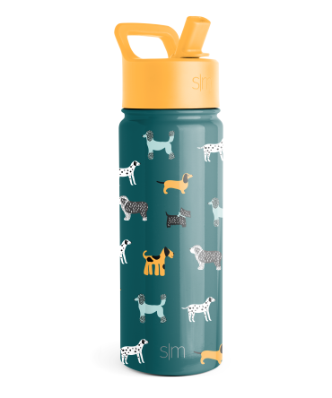 Summit Kids Water Bottle with Straw Lid