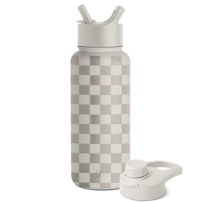 Summit Water Bottle with Straw Lid and Chug Lid