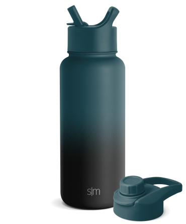 Summit Water Bottle with Straw Lid and Chug Lid