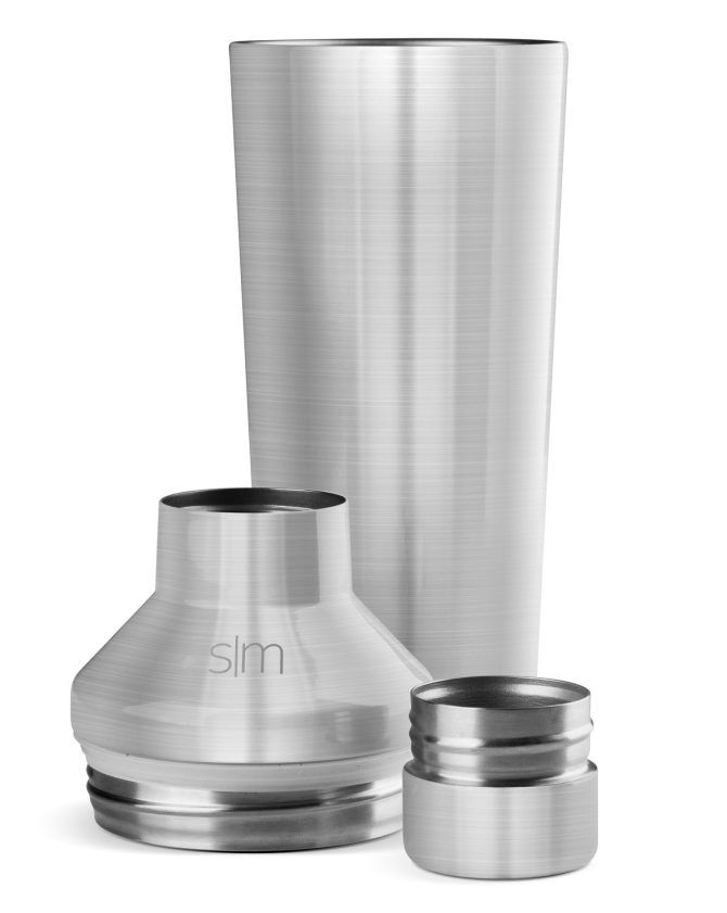 Classic Cocktail Shaker with Jigger Lid