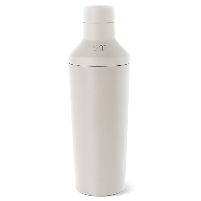 Classic Cocktail Shaker with Jigger Lid