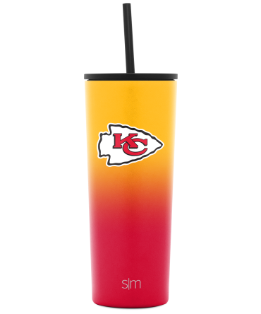 NFL Two-Tone Classic Tumbler with Flip Lid and Straw Lid