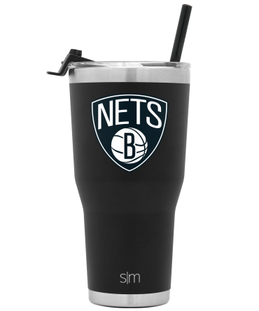 NBA Cruiser Tumbler with Flip Lid and Straw