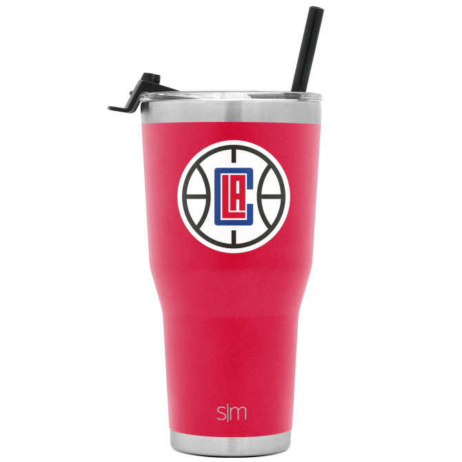 NBA Cruiser Tumbler with Flip Lid and Straw