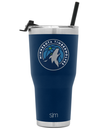 NBA Cruiser Tumbler with Flip Lid and Straw