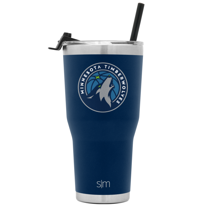 NBA Cruiser Tumbler with Flip Lid and Straw