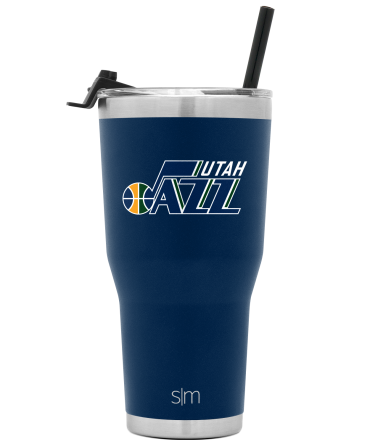 NBA Cruiser Tumbler with Flip Lid and Straw