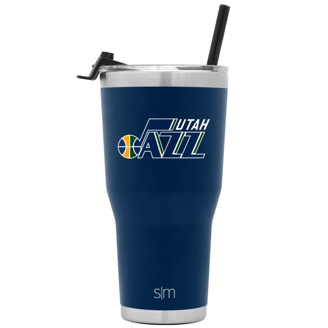 NBA Cruiser Tumbler with Flip Lid and Straw