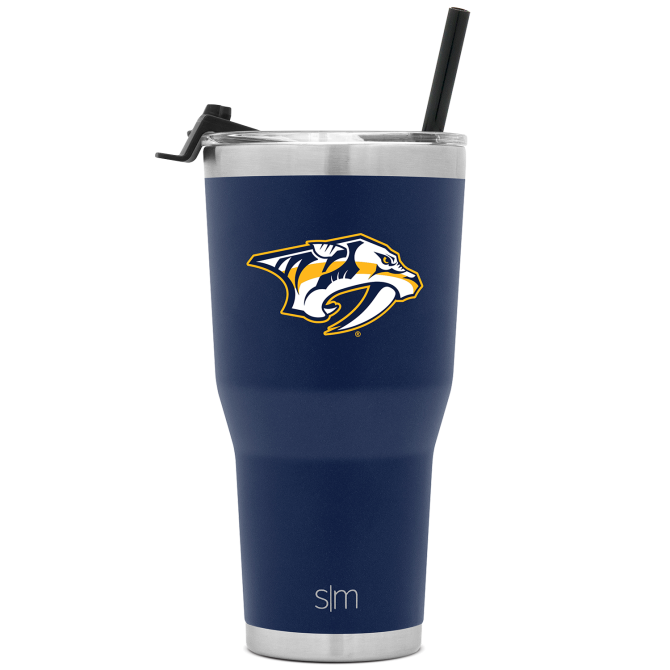 NHL® Cruiser Insulated Tumbler with Flip Lid and Straw - 30oz