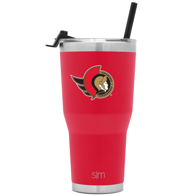 NHL® Cruiser Insulated Tumbler with Flip Lid and Straw - 30oz