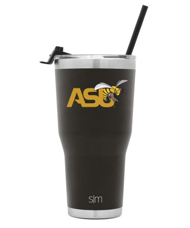 Collegiate Cruiser Tumbler with Flip Lid and Straw