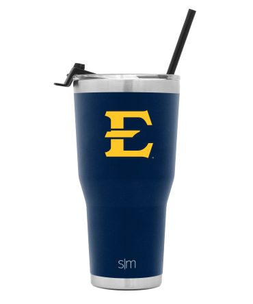 Collegiate Cruiser Tumbler with Flip Lid and Straw