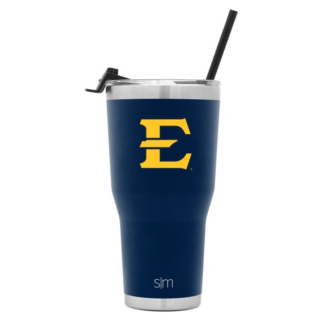 Collegiate Cruiser Tumbler with Flip Lid and Straw