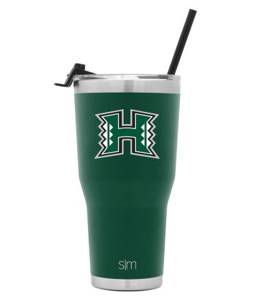 Collegiate Cruiser Tumbler with Flip Lid and Straw