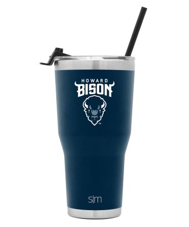 Collegiate Cruiser Tumbler with Flip Lid and Straw