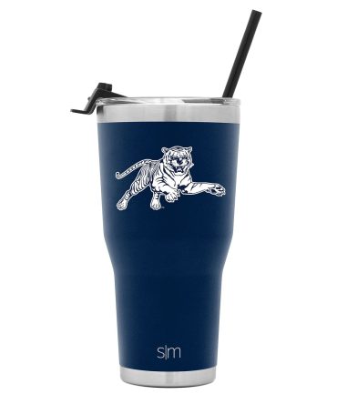 Collegiate Cruiser Tumbler with Flip Lid and Straw