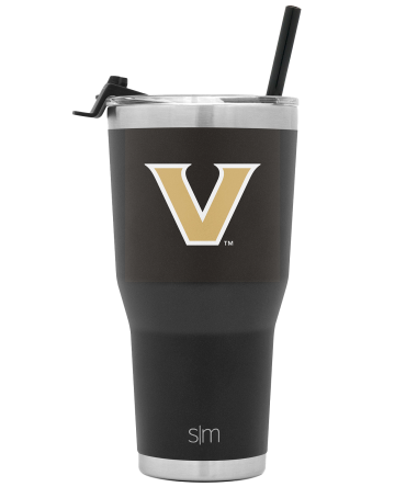 Collegiate Cruiser Tumbler with Flip Lid and Straw