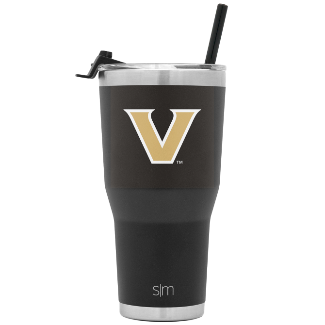 Collegiate Cruiser Tumbler with Flip Lid and Straw