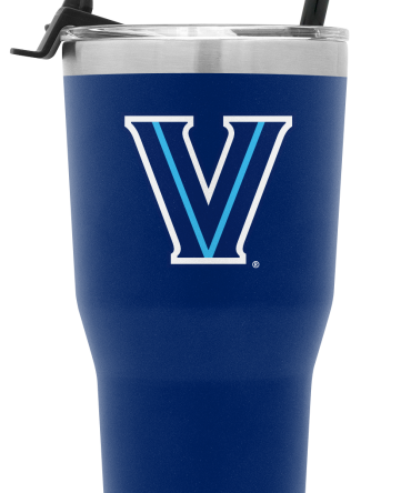 Collegiate Cruiser Tumbler with Flip Lid and Straw