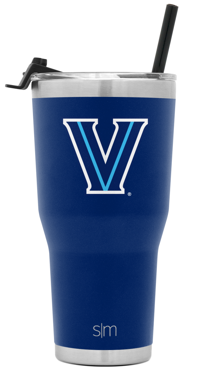 Collegiate Cruiser Tumbler with Flip Lid and Straw