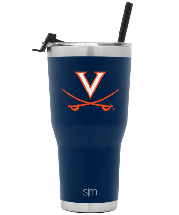 Collegiate Cruiser Tumbler with Flip Lid and Straw