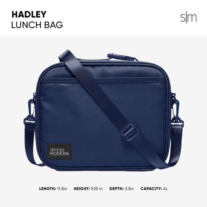 Hadley Lunch Bag with Shoulder Strap