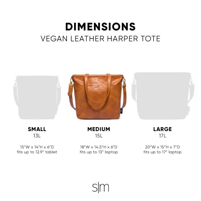 Harper Tote - Vegan Leather