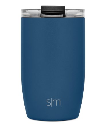 Voyager Tumbler with Clear Flip Lid & Straw