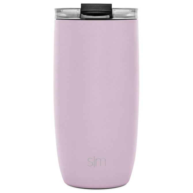 Voyager Tumbler with Clear Flip Lid & Straw