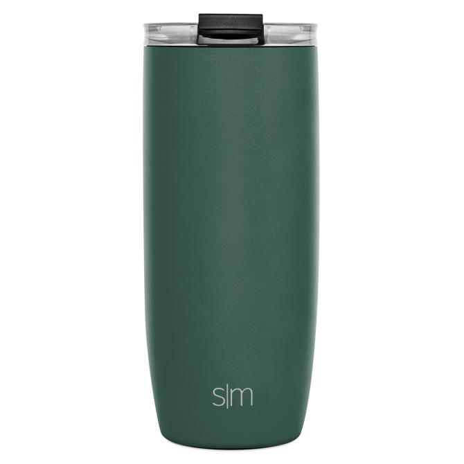 Voyager Tumbler with Clear Flip Lid & Straw