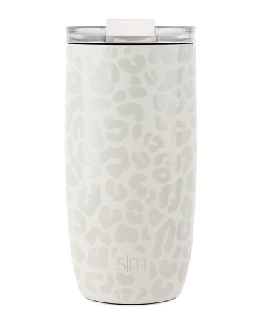 Voyager Tumbler with Clear Flip Lid & Straw