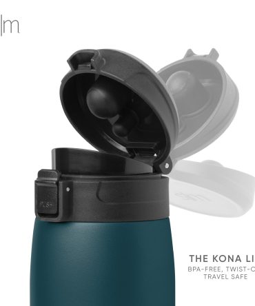 Kona Travel Mug with Locking Flip Lid