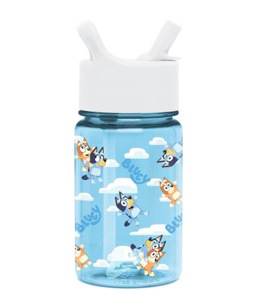 Summit Kids Plastic Water Bottle with Straw Lid