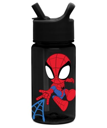 Summit Kids Plastic Water Bottle with Straw Lid