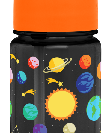 Summit Kids Plastic Water Bottle with Straw Lid