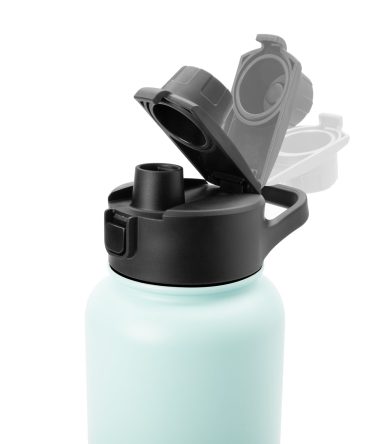 Summit Water Bottle Push Button Chug Lid