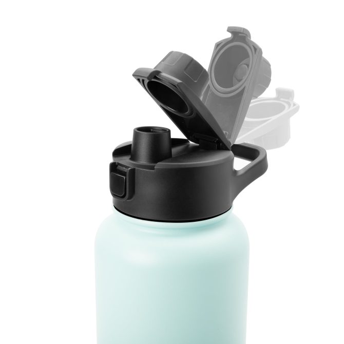 Summit Water Bottle Push Button Chug Lid