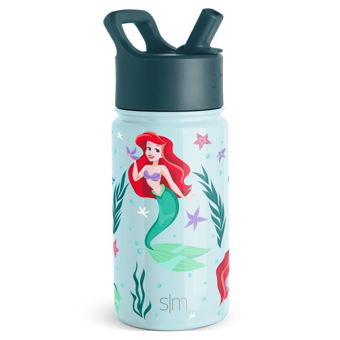 Summit Kids Water Bottle with Straw Lid