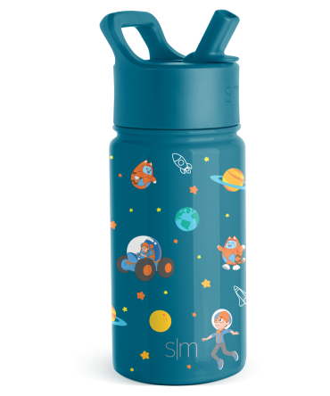 Summit Kids Water Bottle with Straw Lid