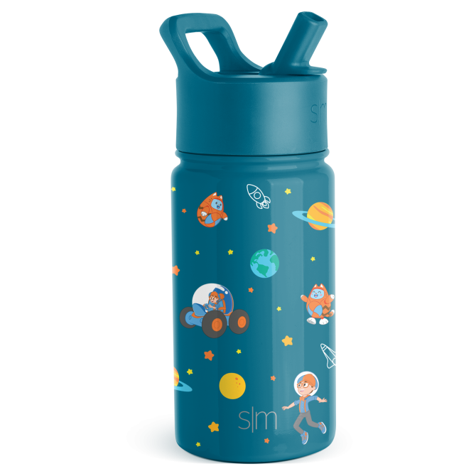 Summit Kids Water Bottle with Straw Lid