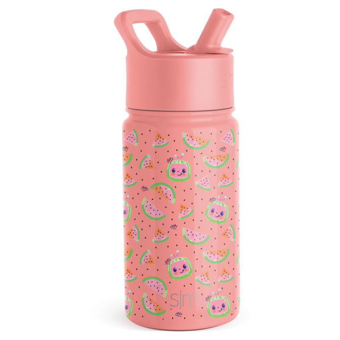 Summit Kids Water Bottle with Straw Lid