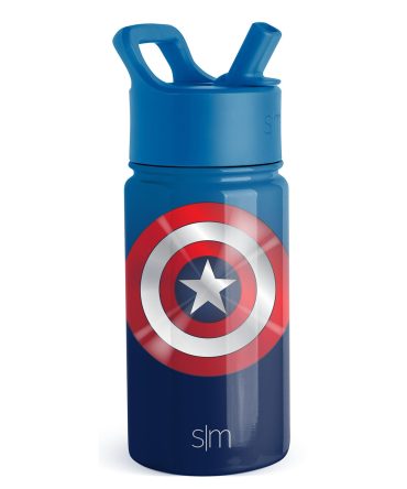 Summit Kids Water Bottle with Straw Lid